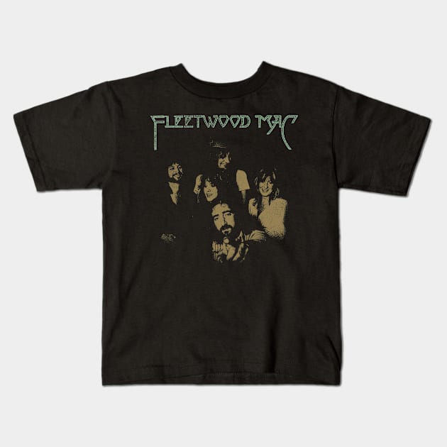 Fleetwood Mac Kids T-Shirt by PUBLIC BURNING